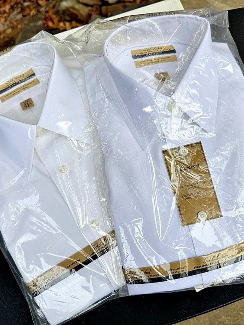 Eagle Label EZ COOL Men's White Cotton Dress Shirt Size 16-35 NWT